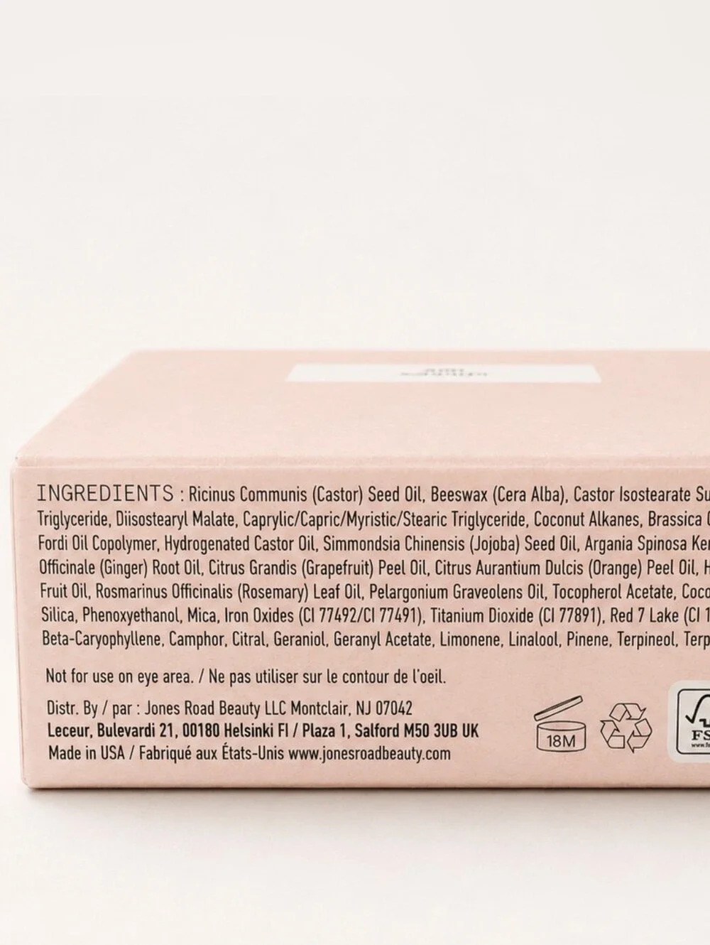 Jones Road Miracle Balm Cheeky Rosé 50g / 1.75oz New in Box